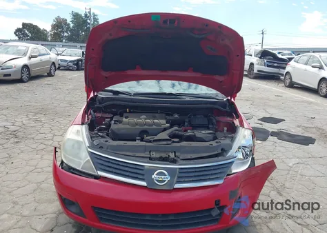 2009 Nissan Versa 1.8S из США, поврежденный, VIN 3N1BC13E69L485728